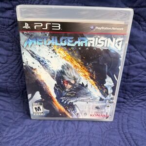 Sealed Metal Gear Rising Revengeance Sony PS3 PlayStation 3 Konami 2013
